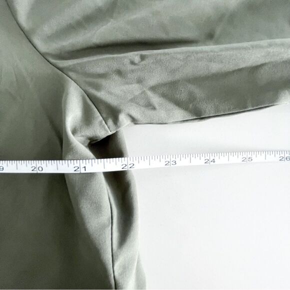 Majora Jacket Waterfall Front Lightweight Green Women's L Adjustable Belt NWT - Picture 8 of 9